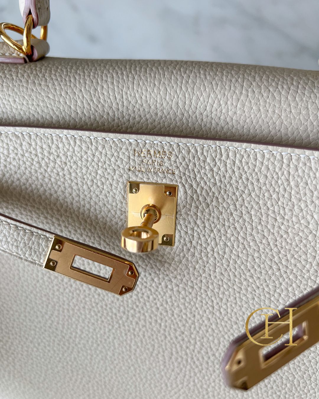 Kelly — штамп Hermès Paris