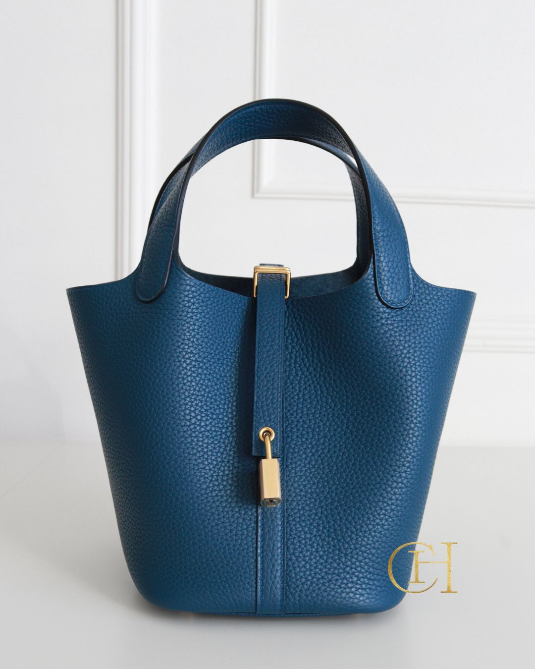 Hermès Picotin 18 Navy Blue